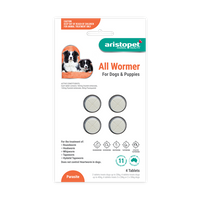 ARISTOPET DOG & PUPPY ALL WORMER 10KG [PACK SIZE:4 PACK]