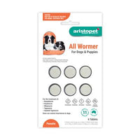 ARISTOPET DOG & PUPPY ALL WORMER 10KG [PACK SIZE:6 PACK]