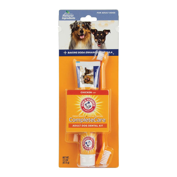 ARM & HAMMER COMPLETE CARE DENTAL KIT FOR DOGS 