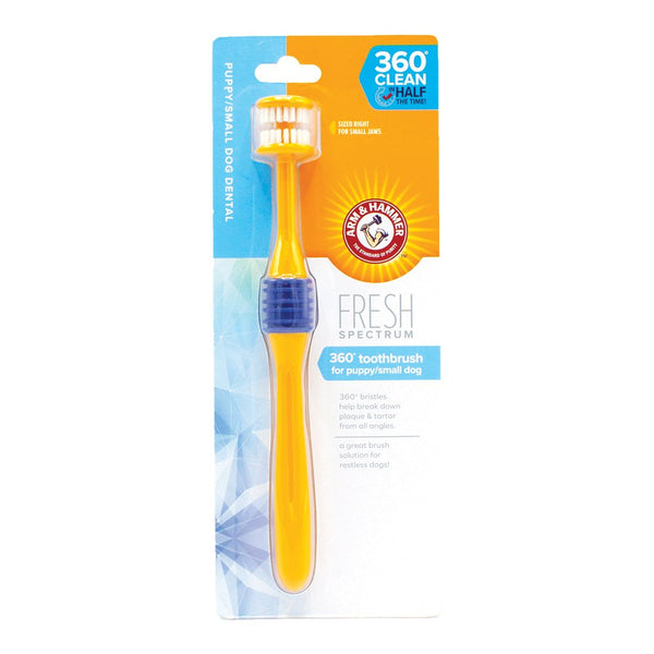 ARM & HAMMER FRESH SPECTRUM 360 DEGREE DOG TOOTHBRUSH SMALL