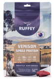 RUFFEY AIR-DRIED DOG VENISON [WEIGHT:450G]