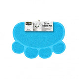 KIT CAT LITTER TRAPPING MAT [SIZE:LARGE COLOUR:BLUE]