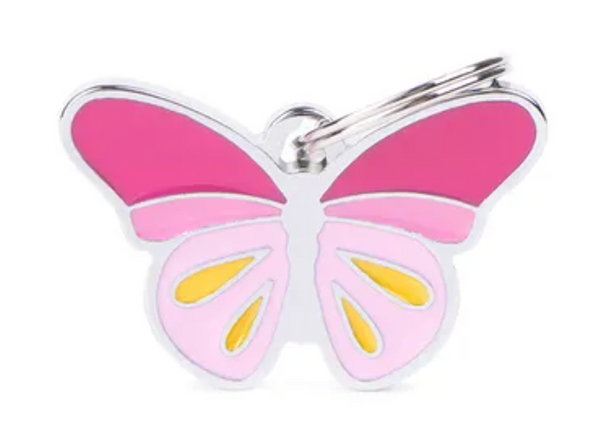 MY FAMILY TAG CHARM BUTTERFLY