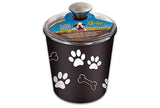 LOVING PETS BELLA TREAT CANISTER [COLOUR:ESPRESSO]