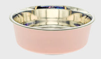 LOVING PETS BELLA BOWL DOG PLAIN [SIZE:LARGE COLOUR:PINK]