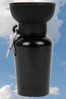 SPRINGER DOG TRAVEL WATER BOTTLE THE FLIP 590ML [COLOUR:BLACK]