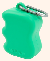 SPRINGER DOG TREAT DISPENSER SILICONE [COLOUR:GREEN]