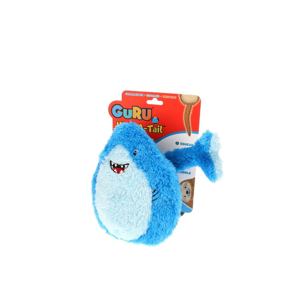 GURU DOG TOY HIDE-A-TAIL [VARIETY:SHARK SIZE:LARGE]