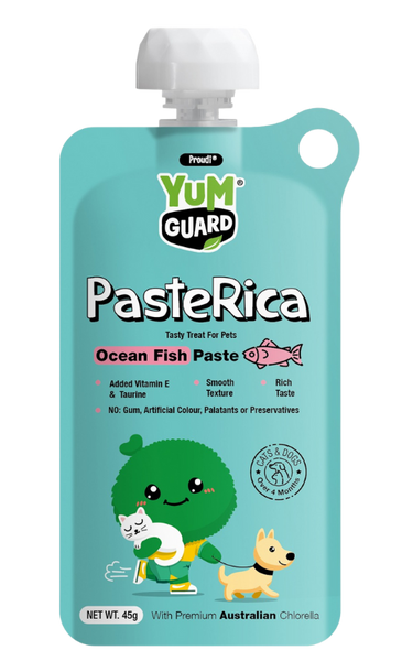 PROUDI YUMGUARD PASTE RICA PASTE 45G [FLAVOUR:OCEAN FISH]