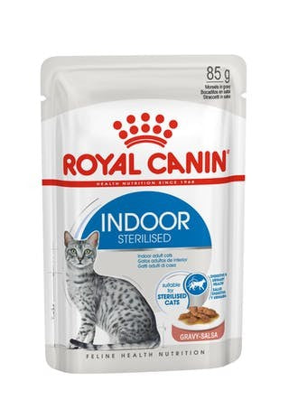 ROYAL CANIN CAT POUCH HEALTH NUTRITION INDOOR GRAVY 85G