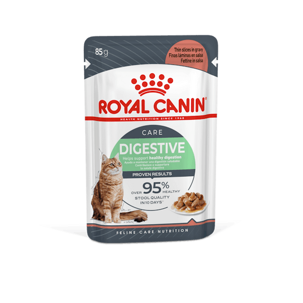 ROYAL CANIN CAT POUCH CARE NUTRITION DIGEST SENSITIVE GRAVY 12X85G