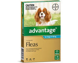 ADVANTAGE FOR DOGS 4-10KG [PACK SIZE:4 PACK]