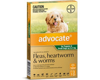 ADVOCATE FOR DOGS 4KG AND UNDER [PACK SIZE:3 PACK]
