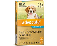 ADVOCATE FOR DOGS 4-10KG [PACK SIZE:6 PACK]