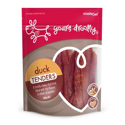 YOURS DROOLY DOG TREATS DUCK TENDERS [WEIGHT:450G]