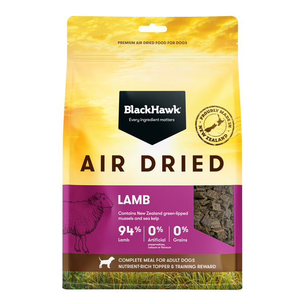 BLACK HAWK DOG AIR DRIED LAMB [WEIGHT:450G]