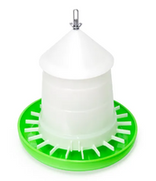 BAINBRIDGE POULTRY FEEDER WITH LID [SIZE:3 KILOGRAM]