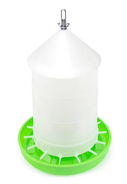 BAINBRIDGE POULTRY FEEDER WITH LID [SIZE:8 KILOGRAM]