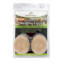 BAINBRIDGE NESTING EGG CERAMIC 2 PACK