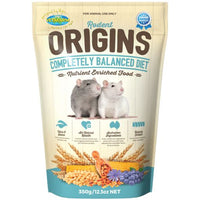 VETAFARM RODENT ORIGINS RAT & MOUSE FOOD [WEIGHT:350G]