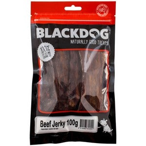 BLACK DOG BEEF JERKY 100G