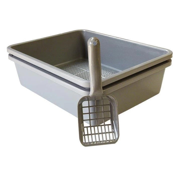 K9 HOMES LITTER TRAY W/SIEVE & SCOOP