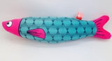 K9 HOMES CAT TOY SHINY FISH WITH CATNIP [COLOUR:GREEN]