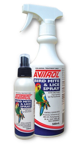 AVITROL BIRD MITE & LICE SPRAY [SIZE:125ML]