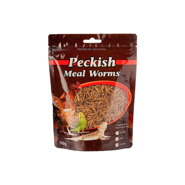 PECKISH MEALWORMS [WEIGHT:100G]