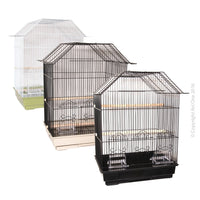 AVI ONE BIRD CAGE HOUSE TOP 42X30X60CM