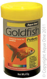 AQUA ONE FISH FOOD GOLDFISH PELLETS 1MM 45G 