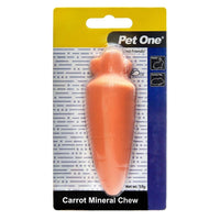 PET ONE CARROT MINERAL CHEW