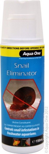 AQUA ONE SNAIL ELIMINATOR TREATMENT [SIZE:150ML]