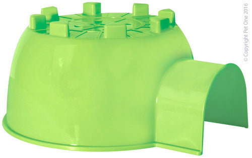 PET ONE IGLOO [SIZE:LARGE COLOUR:GREEN]