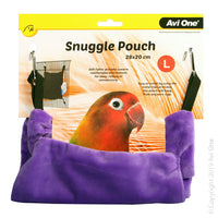 AVI ONE BIRD SNUGGLE POUCH [SIZE:LARGE COLOUR:GRAPE]