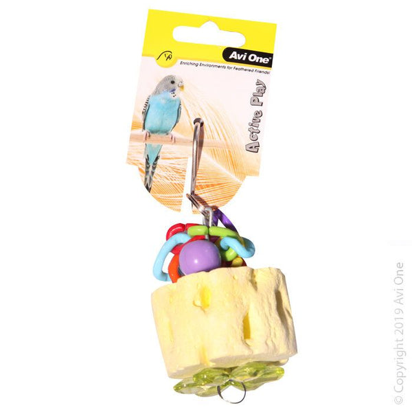 AVI ONE ACTIVE PLAY MINERAL WITH PLASTIC LINKS SMALL 12.5CM