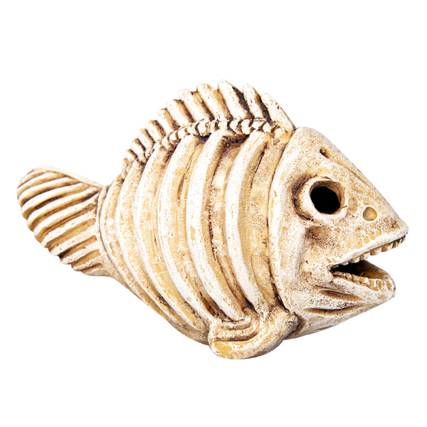 AQUA ONE ORNAMENT BONE FISH MEDIUM 8.5X15.5X10CM