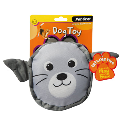 CLEARANCE PET ONE DOG TOY SEAL WITH BIG SQUEAKER 30.5 X 18CM