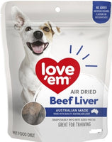 LOVE EM LIVER BEEF TREAT 90G