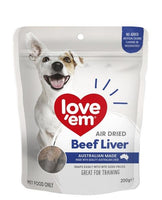 LOVE EM LIVER BEEF TREAT 200G
