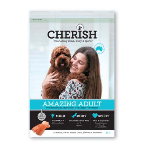 CHERISH DOG AMAZING ADULT [WEIGHT:3KG]