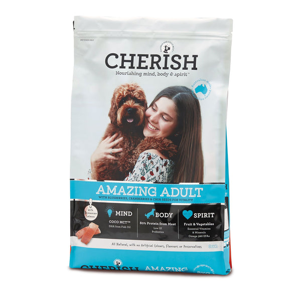 CHERISH DOG AMAZING ADULT [WEIGHT:8KG]