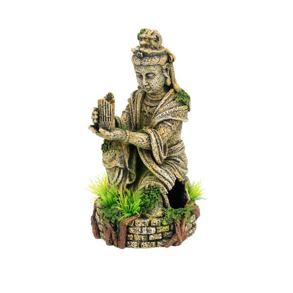 BIOSCAPE ORNAMENT ORIENTAL LADY AT WELL 10X17.5CM