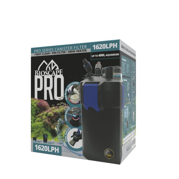 BIOSCAPE PRO SERIES CANISTER FILTER [SIZE:1620L/PH]