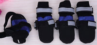 ZEEZ DOG BOOTS WATERPROOF BLUE [SIZE:XXLARGE]