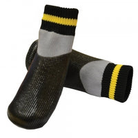 ZEEZ DOG SOCKS WATERPROOF NON SLIP [SIZE:MEDIUM - 3 .7 X 9CM]
