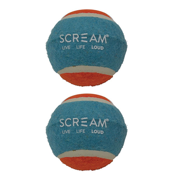 SCREAM TENNIS BALL MEDIUM 6CM 