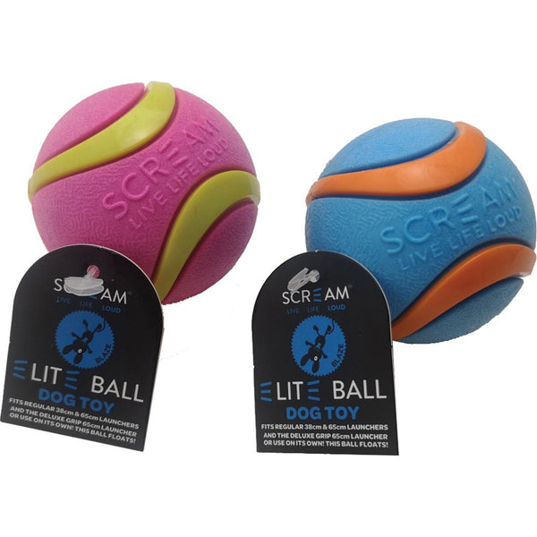 ZCSO SCREAM DOG TOY ELITE BALL [SIZE:MEDIUM]
