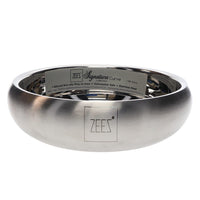 ZEEZ DOG BOWL SIGNATURE COLLECTION SS CURVE [SIZE:22CM SIZE:1.98 LITRE]