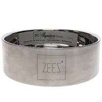ZEEZ DOG BOWL SIGNATURE COLLECTION SS CLASSIC [SIZE:22CM SIZE:2.18 LITRE]